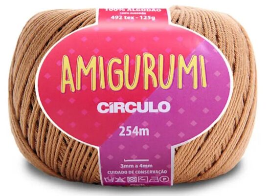 Linha Amigurumi Castanha